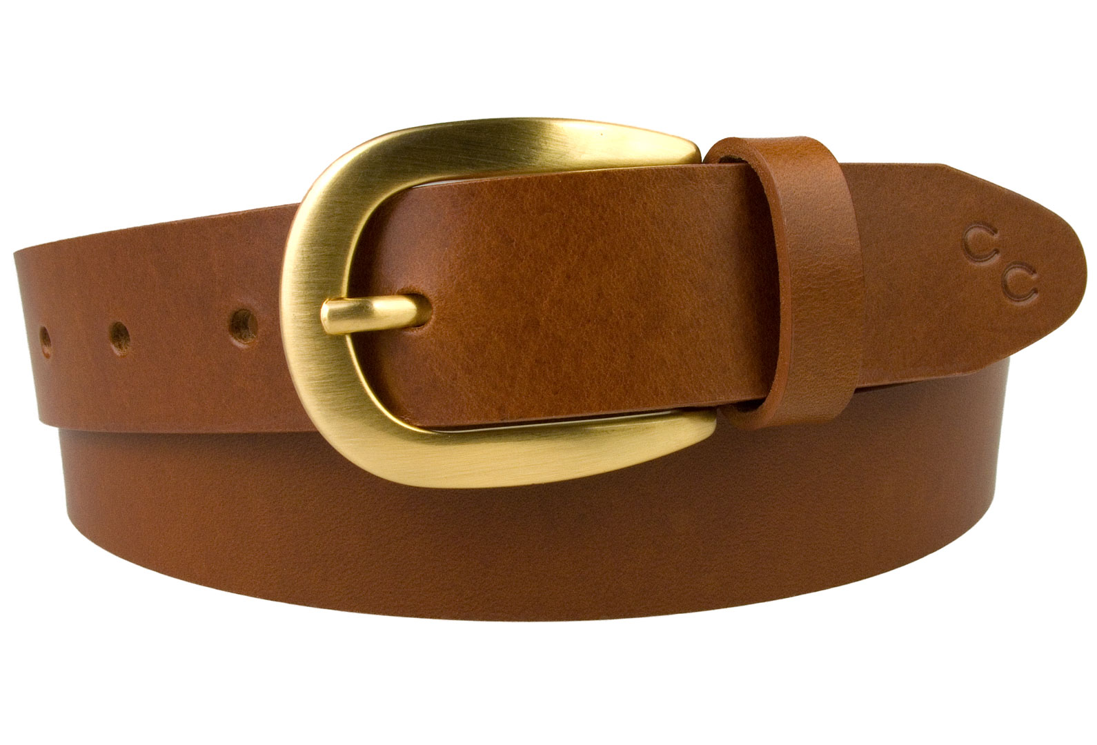 Small Medium & Large 30 x Wholesale Joblot Womens Belts Tan Brown with Buckle 