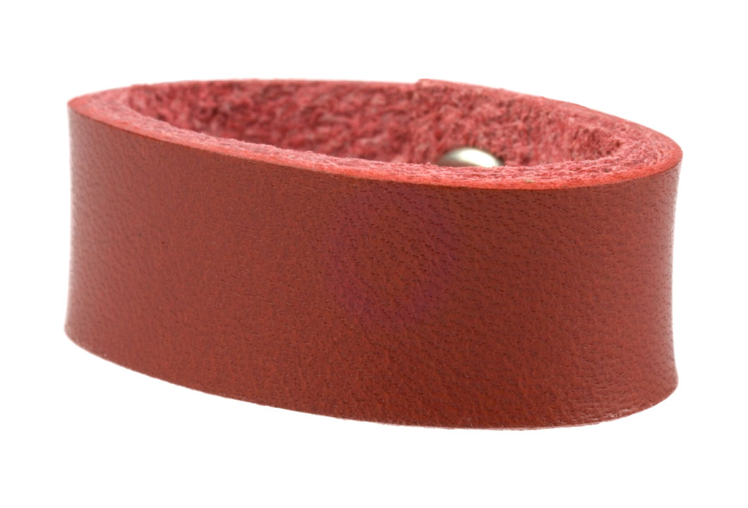 Red Leather Belt Loop